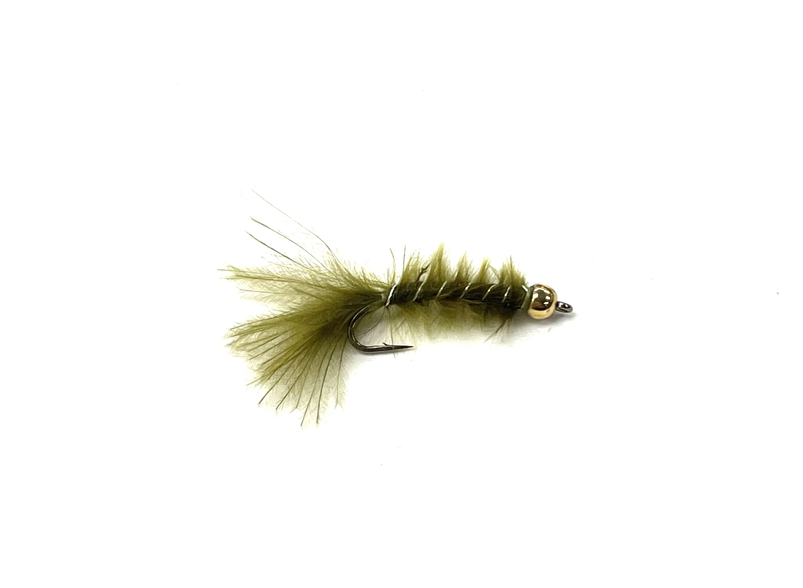 Black's Flies GB Slight Leech - Olive - Size 12